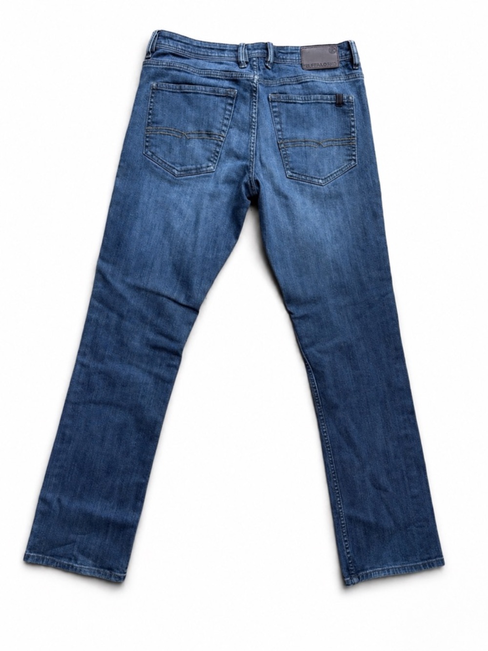 Buffalo David Bitton Men's Medium Blue Straight Jeans